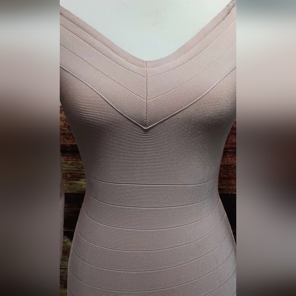 Marciano Blush Bandage Dress Small - Picture 2 of 12